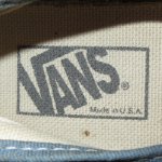 画像3: USED 90's VANS バンズ AUTHENTIC オーセンティック アメリカ製 スニーカー 花柄 / 210701 (3)