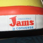 画像4: USED 00's CONVERSE × Original JAMS コンバース ジャムス ALLSTAR スニーカー 復刻 / 210701 (4)