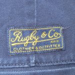 画像4: USED 00's RUGBY Ralph Lauren ラグビー ラルフローレン ドクロ刺繍 チノショーツ NVY / 210713 (4)