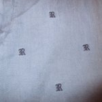 画像4: USED 00's RUGBY Ralph Lauren ラグビー ラルフローレン R刺繍 チノショーツ BLUE / 210713 (4)