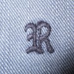 画像5: USED 00's RUGBY Ralph Lauren ラグビー ラルフローレン R刺繍 チノショーツ BLUE / 210713 (5)