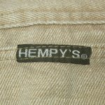 画像5: USED 00's HEMPY'S ヘンピーズ アメリカ製 ヘンプ混 ショーツ BEI / 210713 (5)