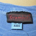 画像4: USED 90's GRAMICCI グラミチ アウトドアブランド Tシャツ KIDS BLUE / 210720 (4)