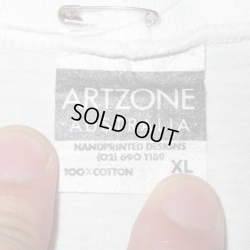 画像4: DEADSTOCK 90's THE TRILOBITES トリロバイツ オージーロック Tシャツ WHT / 210726 (4)