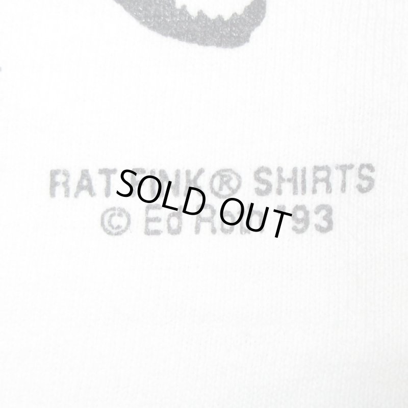 画像4: 古着 00's RATFINK ラットフィンク エドロス タンクトップ WHT / 210731 (4)