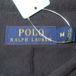画像4: USED 00's Ralph Lauren ラルフローレン ボクシングクラブ チェーン刺繍 長袖シャツ BLK / 210906 (4)