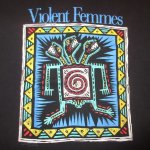 画像1: USED 90's Violent Femmes  バイオレントファムズ TOUR Tシャツ BLK / 210927 (1)