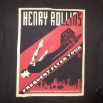 画像1: USED 00's HENRY ROLLINS × OBEY コラボ ヘンリーロリンズ 長袖 Tシャツ BLK / 211006 (1)