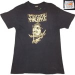 画像2: USED 70's PSYCHOTIC PINEAPPLE サイコティックパイナップル USパンク Tシャツ BLK / 211006 (2)