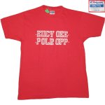 画像3: USED 80's FUCK OFF トリックアート Tシャツ RED / 210909 (3)