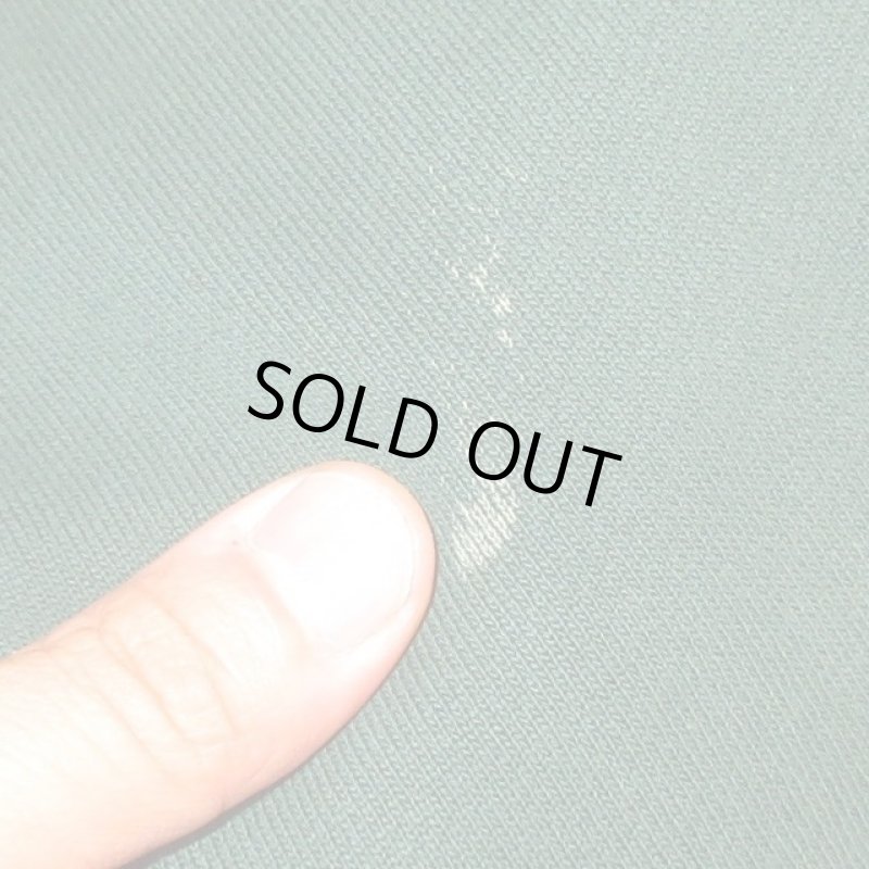 画像12: USED 00's RALPH LAUREN ラルフローレン 胸刺繍ロゴ リブライン スウェットパーカ GRN×YEL / 211015 (12)