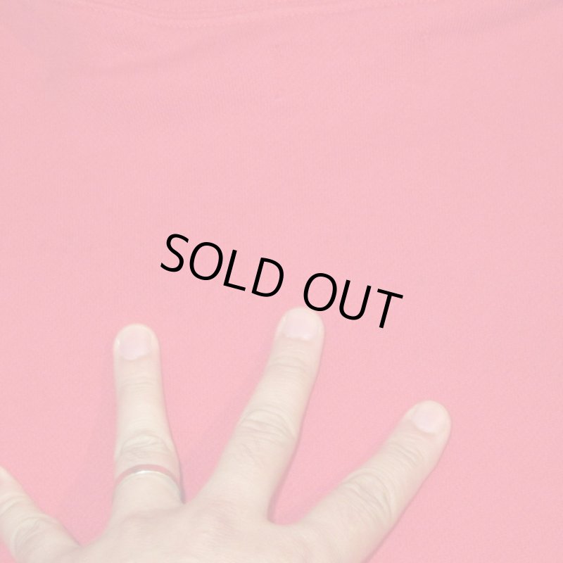 画像13: USED 00's RALPH LAUREN ラルフローレン 胸刺繍ロゴ スウェットパーカ RED / 211015 (13)