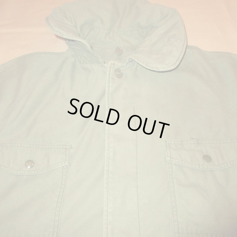 画像3: USED 60's USAF アメリカ空軍 ミリタリー フィールドジャケット パーカ OLV  / 211025 (3)