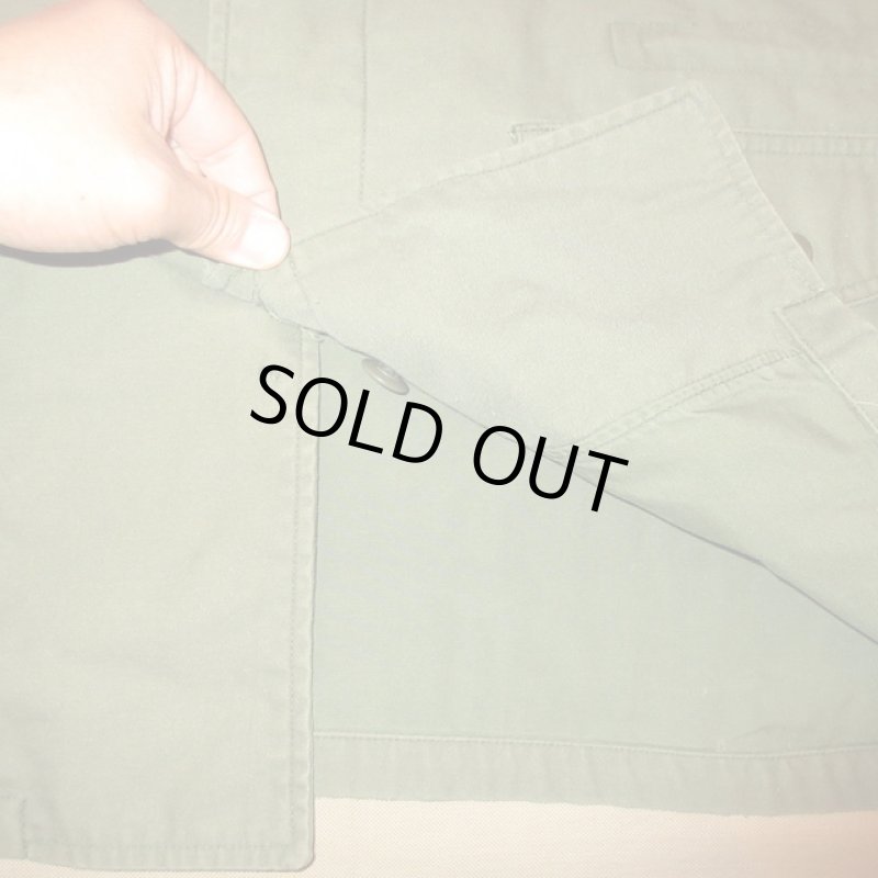 画像6: USED 60's USAF アメリカ空軍 ミリタリー フィールドジャケット パーカ OLV  / 211025 (6)