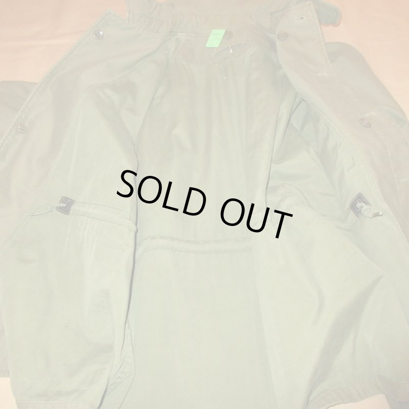 画像8: USED 60's USAF アメリカ空軍 ミリタリー フィールドジャケット パーカ OLV  / 211025 (8)