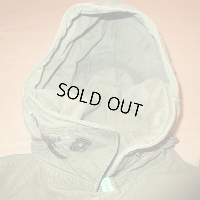 画像7: USED 60's USAF アメリカ空軍 ミリタリー フィールドジャケット パーカ OLV  / 211025 (7)