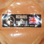 画像5: USED 90's RICHARDS&THIRKELL ハリスツイード 8枚剥ぎ ウール ツイ－ド キャスケット イングランド製 MIX / 211031 (5)