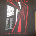 画像4: USED 90's FAITH NO MORE フェイスノーモア KING FOR A DAY TOUR Tシャツ BLK / 211006 (4)