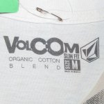 画像4: USED 00's VOLCOM ボルコム 大判 Tシャツ WHT / 211129 (4)