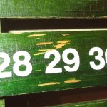画像8: USED 70's ユーロアンティーク ドイツ 木製 万年カレンダー / 211215 (8)