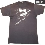 画像2: USED 70's 007 MOONRAKER ジェームスボンド ムービー Tシャツ BLK / 211129 (2)