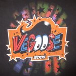 画像1: USED 00's VEGOOSE 2005 ラスベガス 音楽フェス Tシャツ BLK / 220226 (1)