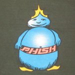 画像1: USED 90's PHISH フィッシュ FALL TOUR 1998 長袖 Tシャツ GRN / 220227 (1)