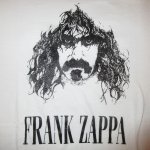 画像1: USED 90's FRANK ZAPPA フランクザッパ Tシャツ WHT / 220226 (1)