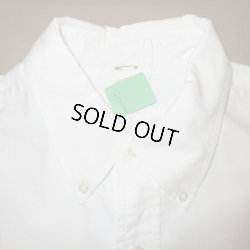 画像5: USED 90's BROOKS BROTHERS ブルックスブラザーズ アメリカ製 BDシャツ 長袖 無地 WHT / 220228 (5)