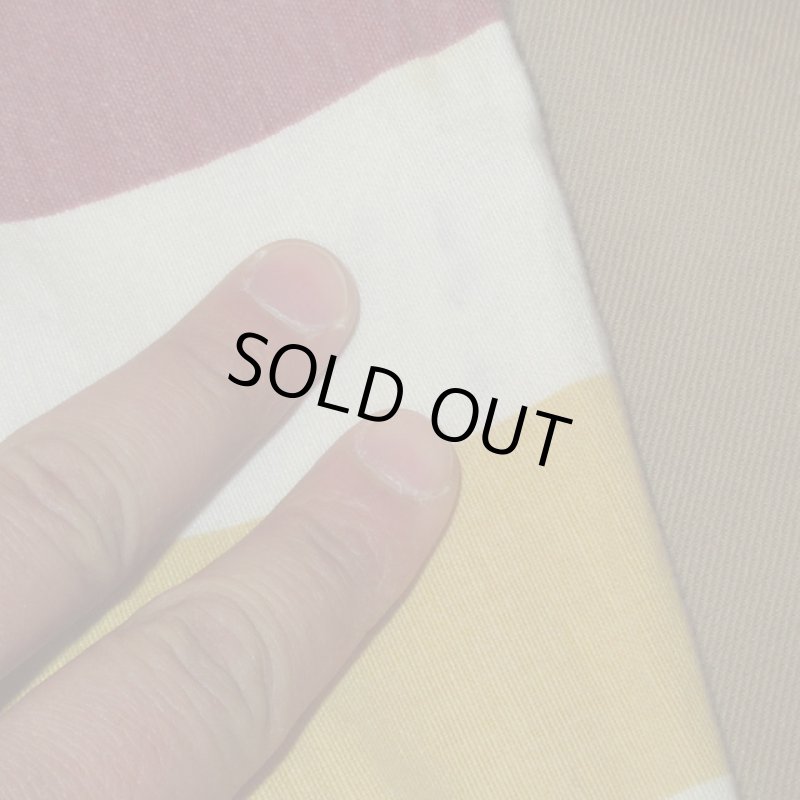 画像9: USED 90's RED HEAD レッドヘッド ハンティング カラフルボーダー 長袖シャツ WHT×MIX / 220228 (9)