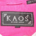 画像3: USED 80's KAOS by ANDY JONES マルチカラー コットンパーカ MIX / 220315 (3)