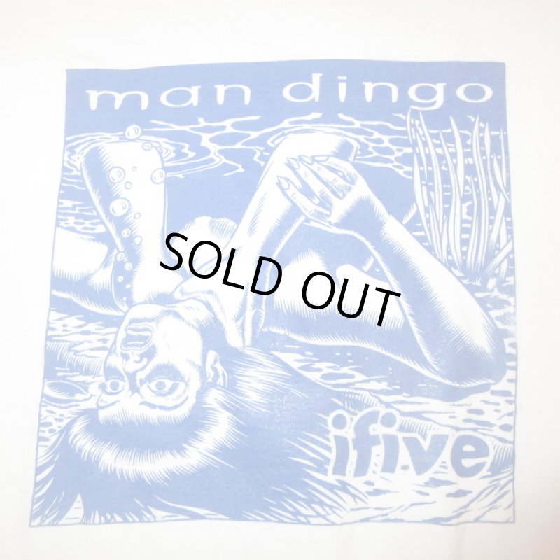画像1: USED 90's Man Dingo マンディンゴ ifive Tシャツ WHT / 220420 (1)