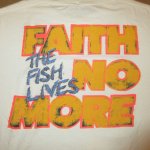 画像4: USED 90's FAITH NO MORE フェイスノーモア THE FISH LIVE Tシャツ WHT / 220420 (4)