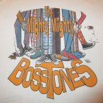 画像1: USED 90's MIGHTY MIGHTY BOSSTONES マイティマイティボストーンズ スカパンク リンガー Tシャツ WHT / 220420 (1)