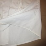 画像7: USED 80's Dickies ディッキーズ アメリカ製 無地 ワークシャツ 長袖シャツ WHT / 220427 (7)