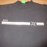 画像3: USED 90's METALLICA メタリカ LOAD 袖プリント モックネック 長袖 Tシャツ BLK / 220509 (3)