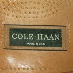 画像3: USED 90's COLE HAAN コールハーン アメリカ製 ローファー レザーシューズ GLD / 220520 (3)