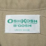 画像3: USED 70's OSH KOSH オシュコシュ 落書き スナップボタン ワークシャツ BEI / 220526 (3)