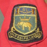 画像4: USED 00's RALPH LAUREN ラルフローレン 内サーマル F/Z スウェットパーカ RED / 220609 (4)