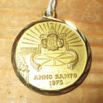 画像2: アンティーク 1975年 PAVLVS VI PONT MAXIMVS ローマ教皇 パウロ6世 メダイ メダル ペンダントヘッド / 220614 (2)