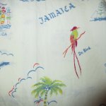 画像8: USED 60's Siboney ジャマイカ柄 made in JAMAICA オープンカラーアロハシャツ BRM / 220619 (8)