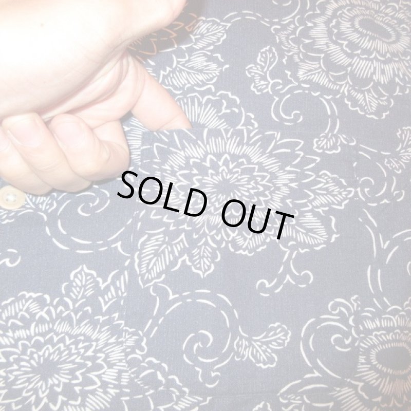 画像6: USED 00's POLO JEANS ポロジーンズ ラルフローレン オープンカラー 半袖 ループシャツ MIX / 220619 (6)