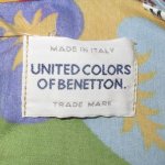 画像3: USED 90's UNITED COLORS OF BENETTON ベネトン イタリア製 アロハ 半袖 レーヨンシャツ MIX / 220619 (3)