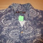 画像4: USED 00's POLO JEANS ポロジーンズ ラルフローレン オープンカラー 半袖 ループシャツ MIX / 220619 (4)