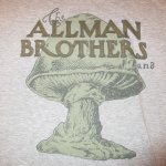 画像1: USED 80's ALLMAN BROTHERS BAND オールマンブラザーズバンド 20周年 Tシャツ GRY / 220628 (1)