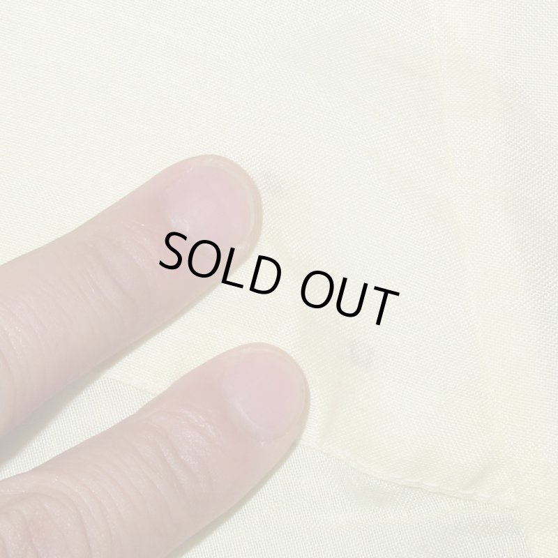 画像10: USED 70's MAYALUM オープンカラー メキシカン キューバシャツ YEL / 220714 (10)