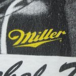 画像5: USED 90's miller BEER ミラービール ジェームスディーン マリリンモンロー アドバタイジング Tシャツ WHT / 220719 (5)