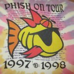 画像4: USED 90's PHISH フィッシュ ツアー タイダイ Tシャツ MIX / 220804 (4)