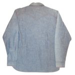 画像2: USED 00's Levi's RED TAB リーバイス レッドタブ マチ付き シャンブレーシャツ BLUE / 220630 (2)