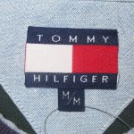 画像3: USED 90's TOMMY HILFIGER トミーヒルフィガー 鹿の子 長袖 ポロシャツ MIX / 220920 (3)